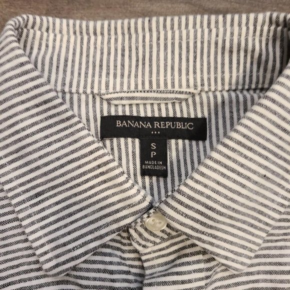 Banana Republic Stripped Long Sleeve Shirt - Picture 4 of 4